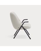 Kleiner Sessel 61200 Dins cremefarben - 78x77x43/93cm
