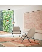 Kleiner Sessel 61200 Dins cremefarben - 78x77x43/93cm