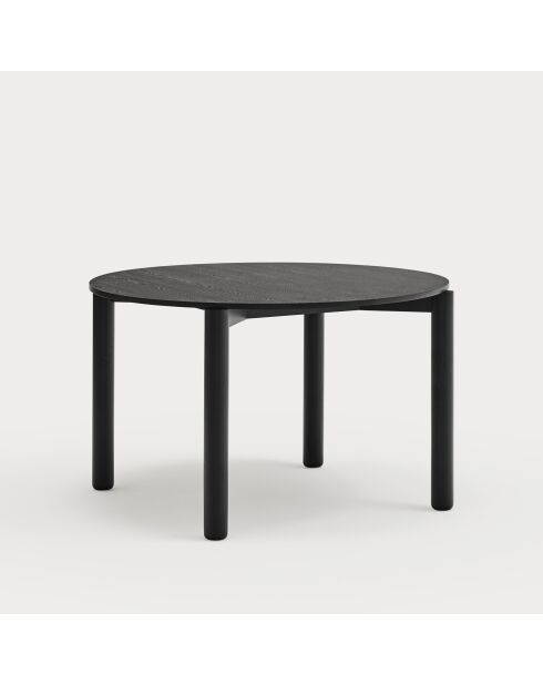 Table ronde Atlas noire - 125.3x120x75.2cm