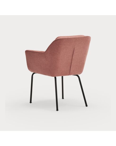 2 chaises Sadira corail - 65x66,5x85cm