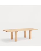 Table rectangulaire Banda  naturelle - 260x100x75cm