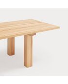 Table rectangulaire Banda  naturelle - 260x100x75cm