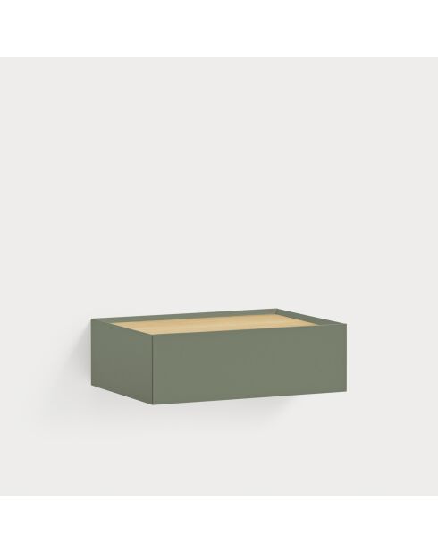 Comodino Arista 1 cassetto verde - 50x35x16cm