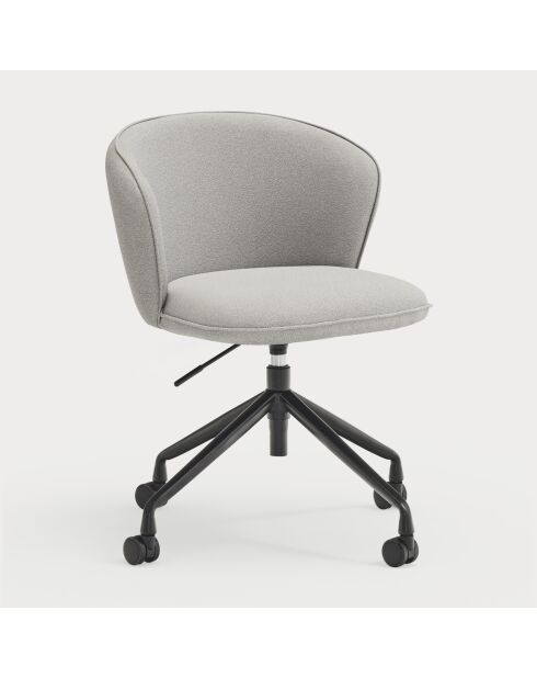 Chaise à roulettes Add 60000 gris clair  - 56x58x48/81cm