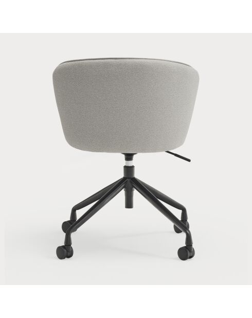 Chaise à roulettes Add 60000 gris clair  - 56x58x48/81cm