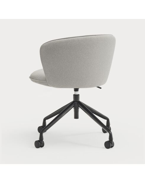 Chaise à roulettes Add 60000 gris clair  - 56x58x48/81cm