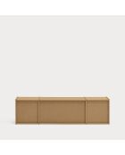 Meuble TV Wally MDF naturel - 157x40x42cm