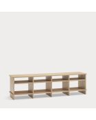 Meuble TV Inari chêne - 180x40x50cm
