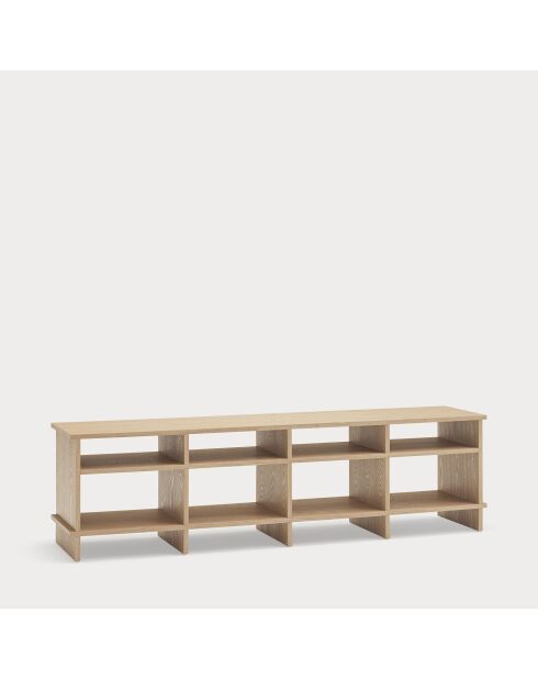 Meuble TV Inari chêne - 180x40x50cm