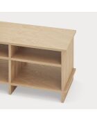 Meuble TV Inari chêne - 180x40x50cm
