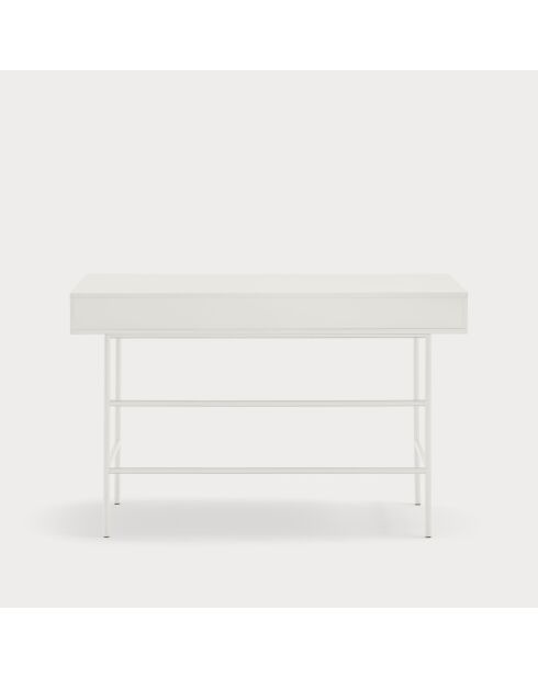 Sierra Schreibtisch 2 Schubladen weiß - 120x60x76cm