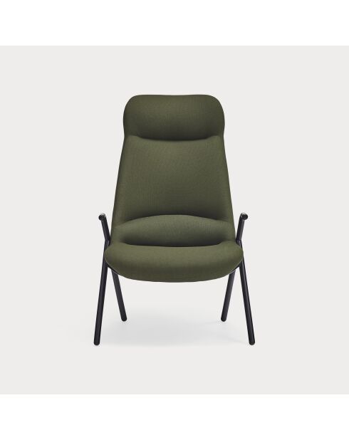 Großer Sessel 68226 Dins dunkelgrün - 78x80x43/116cm