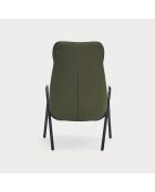 Poltrona grande 68226 Dins verde scuro - 78x80x43/116cm