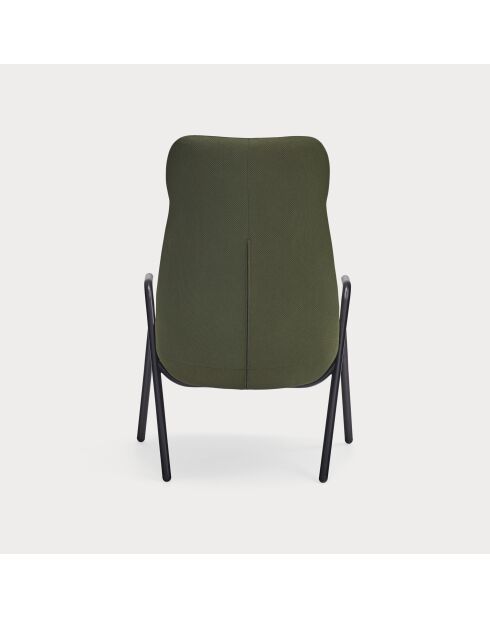Großer Sessel 68226 Dins dunkelgrün - 78x80x43/116cm