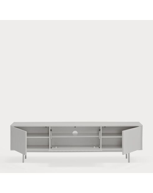 Sierra 3-deurs lichtgrijs tv-meubel - 180x40x52cm