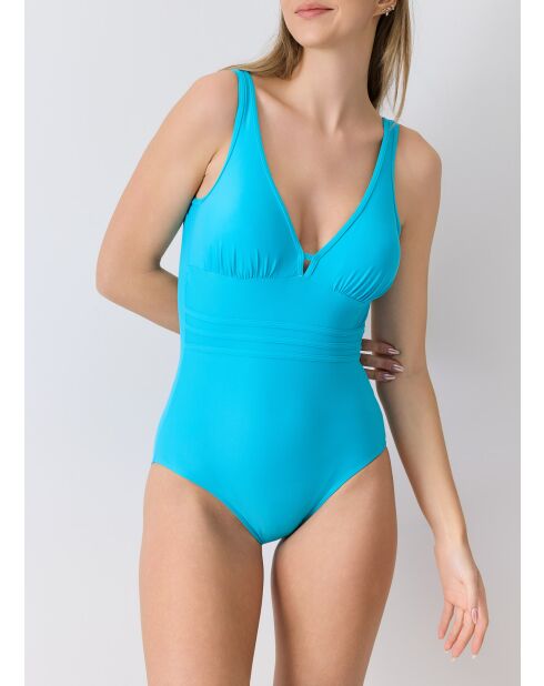 Idylle blauw zwempak onder de buste, 1-delig