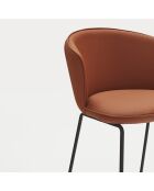 2 sedie Aggiungi 107-0035 terracotta - 56x58x48/81cm