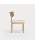 Fauteuil lounge Nara naturel clair - 59.5x59.5x77cm