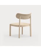 Fauteuil lounge Nara naturel clair - 59.5x59.5x77cm