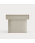 Console Totem 2 portes sable - 100x36x80cm