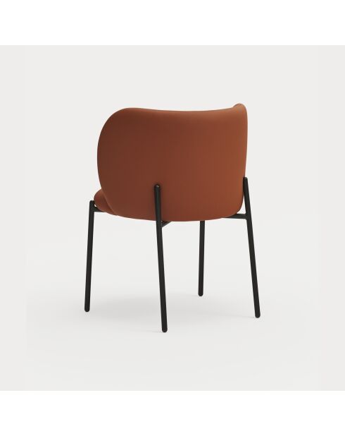 2 sillas Mogi 107-0035 terracota - 59x56x49/81cm