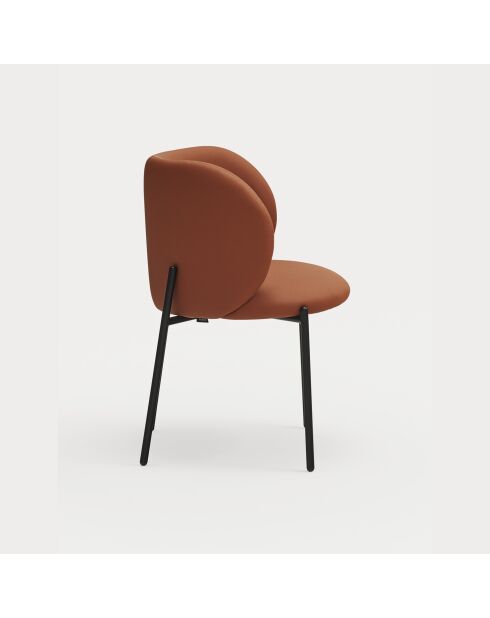 2 sillas Mogi 107-0035 terracota - 59x56x49/81cm