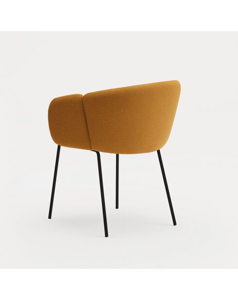 2 sedie con braccioli Aggiungi 62095 senape - 56x58x48/81cm