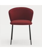 2 sedie Aggiungi 64146 bordeaux - 56x58x48/81cm