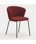 2 sedie Aggiungi 64146 bordeaux - 56x58x48/81cm