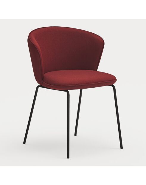 2 Add Stühle 64146 Burgunderrot - 56x58x48/81cm