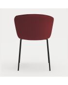 2 sedie Aggiungi 64146 bordeaux - 56x58x48/81cm