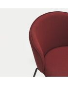 2 sedie Aggiungi 64146 bordeaux - 56x58x48/81cm