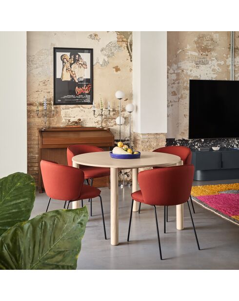 2 Add Stühle 64146 Burgunderrot - 56x58x48/81cm