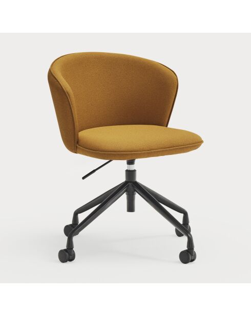 Chaise à roulettes Add 62095 moutarde - 56x58x48/81cm