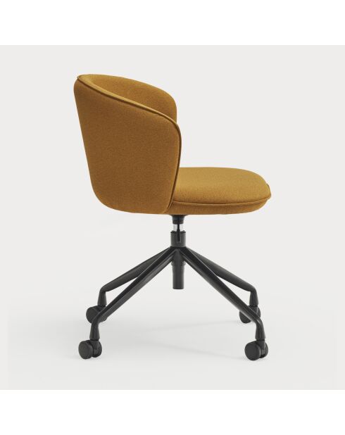 Chaise à roulettes Add 62095 moutarde - 56x58x48/81cm