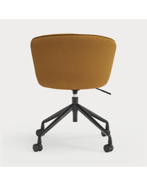 Chaise à roulettes Add 62095 moutarde - 56x58x48/81cm