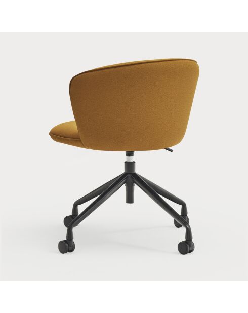 Chaise à roulettes Add 62095 moutarde - 56x58x48/81cm