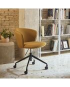 Chaise à roulettes Add 62095 moutarde - 56x58x48/81cm