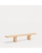 Panca naturale Banda - 260x43x45cm