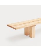 Panca naturale Banda - 260x43x45cm