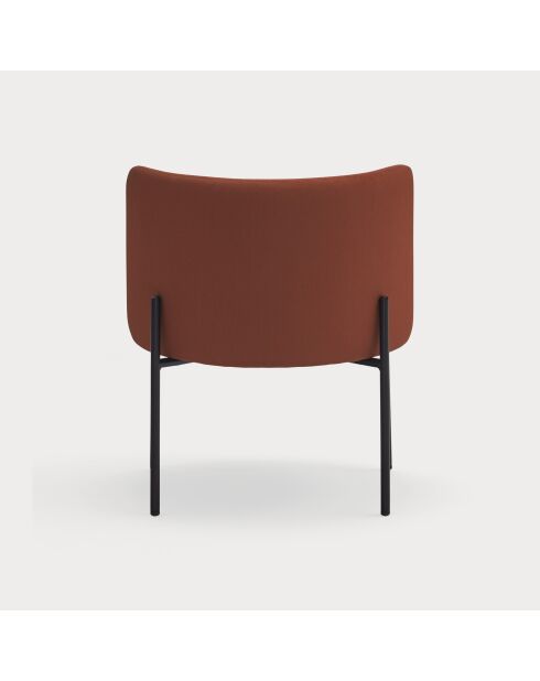 Mogi 63089 Sessel, ziegelrot, 60 x 65 x 74/44 cm