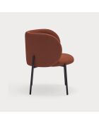 Poltrona Mogi 63089 rosso mattone - 60x65x74/44 cm