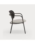 Fauteuil Eclipse noir - 61x53x36/69cm