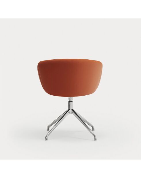 2 sedie con braccioli Aggiungi terracotta - 56x58x47/75cm