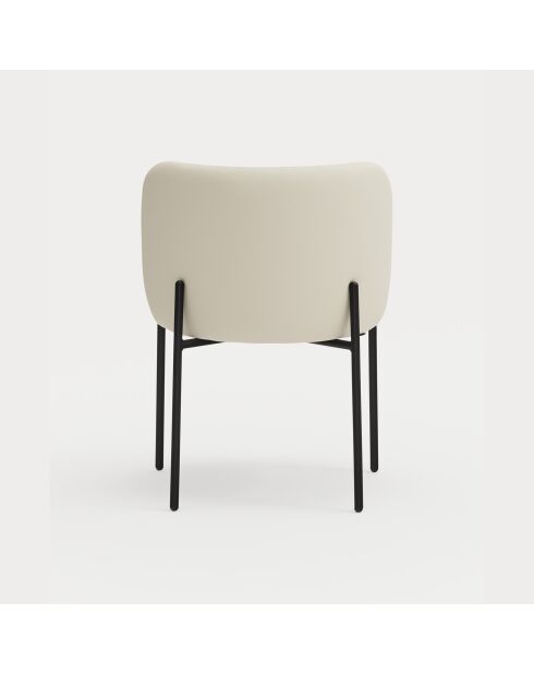 2 Stühle Mogi 107-1049 beige - 59x56x49/81 cm