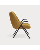 Fauteuil petit format 62108 Dins moutarde - 78x77x43/93cm