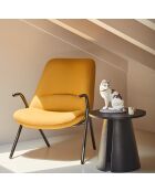 Fauteuil petit format 62108 Dins moutarde - 78x77x43/93cm