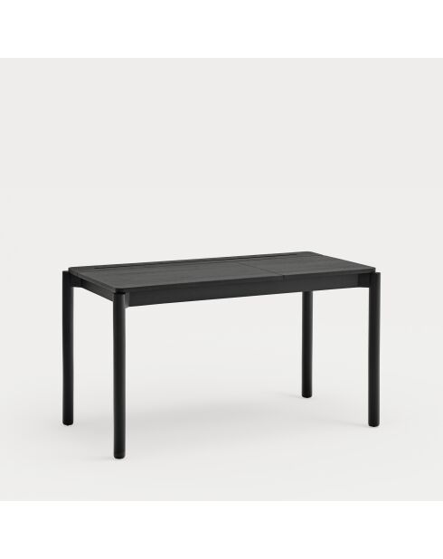 Schwarzer Schreibtisch Atlas - 136x68x75cm