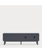 Corvo tv-meubel 2 deuren, 2 laden en 1 nis antracietgrijs - 180x40x56cm