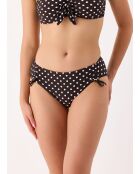 Bas de maillot reglable Monica marron